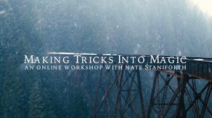 Making Tricks into Magic : An Online Workshop