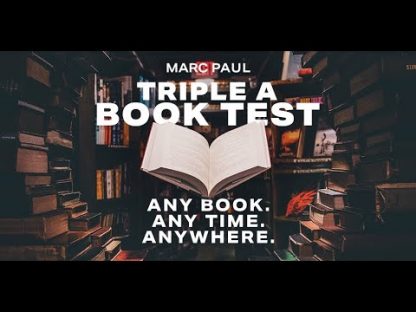 Triple A Book Test by Marc Paul