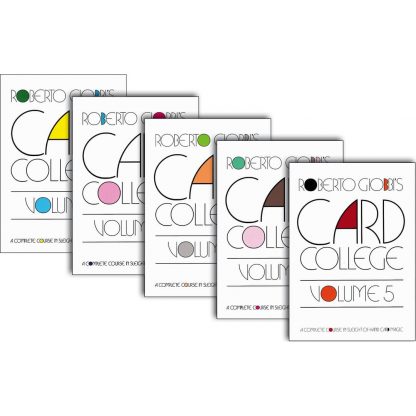 Card College Volumes 1 - 5 By Roberto Giobbi ( Official eBooks)